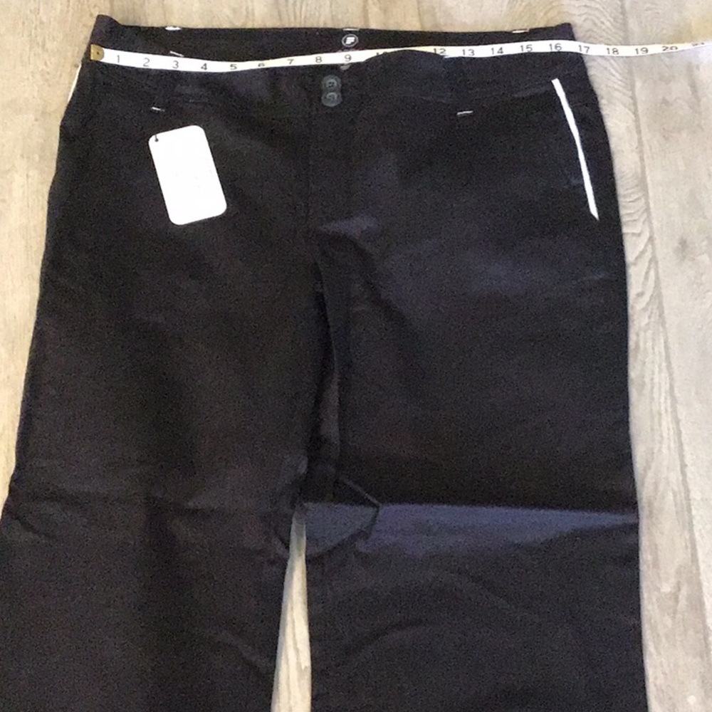Pahr golf CA founded) ladies black pant. NWT SZ 8 - Picture 3 of 6